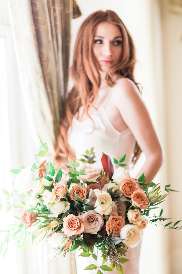 A Soft & Sensual Bridal and Boudoir Session | The Perfect Palette