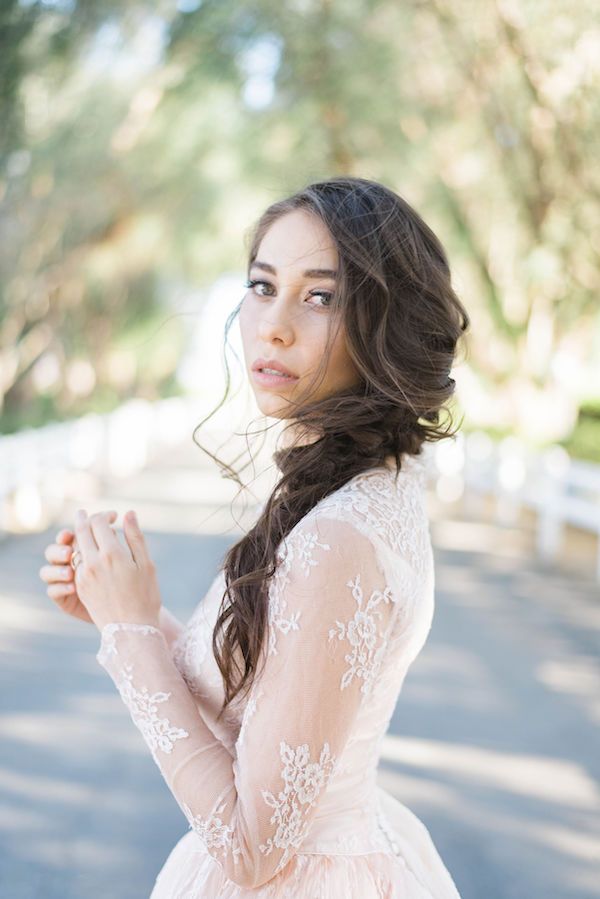  Cherry Blossom Bridal Portraits at Hawk Ranch