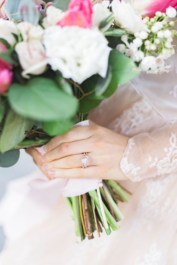  Cherry Blossom Bridal Portraits at Hawk Ranch