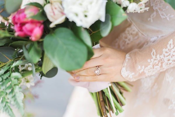  Cherry Blossom Bridal Portraits at Hawk Ranch