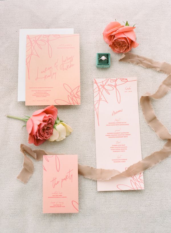  A Whimsical Fête with Pops of Coral Galore!