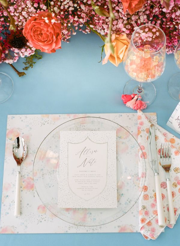  A Whimsical Fête with Pops of Coral Galore!  