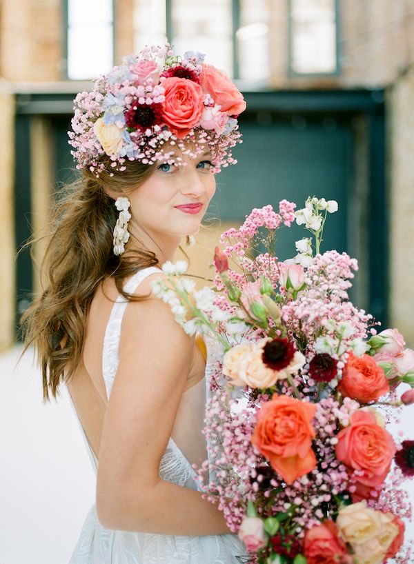  A Whimsical Fête with Pops of Coral Galore!