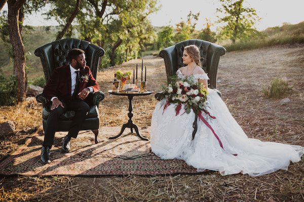  Dark and Moody Temecula California Wedding Inspo