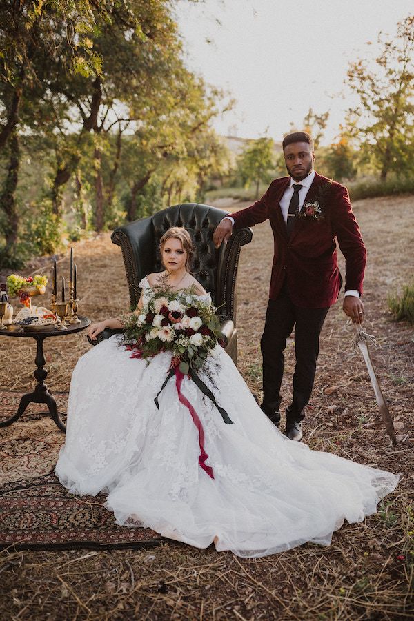  Dark and Moody Temecula California Wedding Inspo