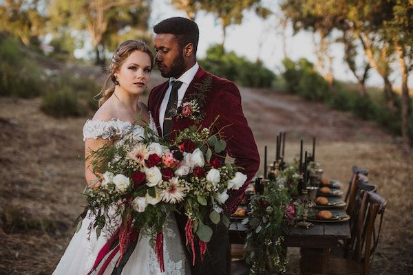  Dark and Moody Temecula California Wedding Inspo