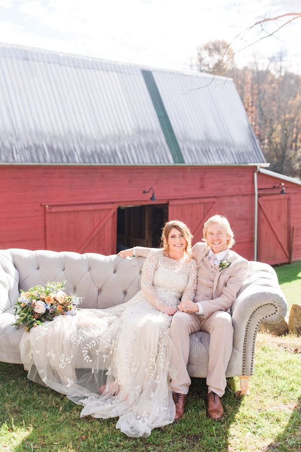  French Inspired Barn Wedding at Honeysuckle Hill