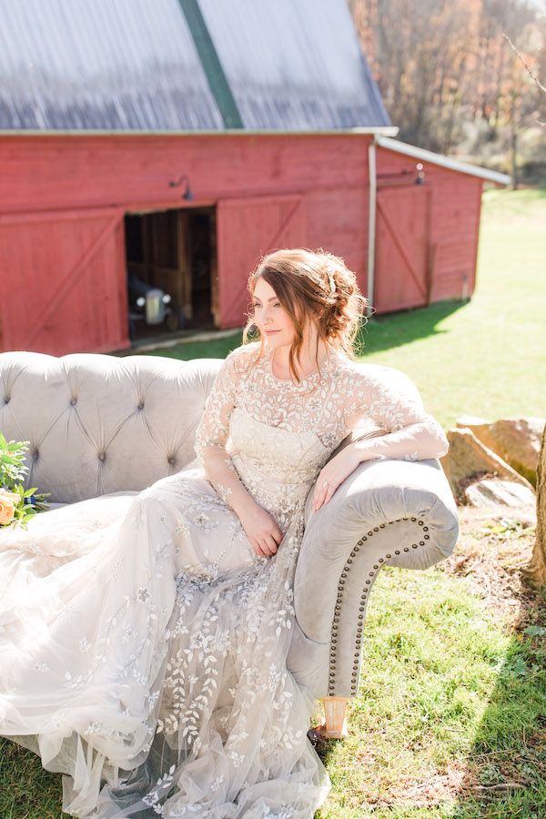  French Inspired Barn Wedding at Honeysuckle Hill