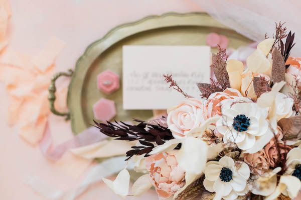  Must-See Bridals in a Palette of Ivory, Blush, Peach, and Latte.