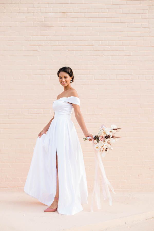  Must-See Bridals in a Palette of Ivory, Blush, Peach, and Latte.