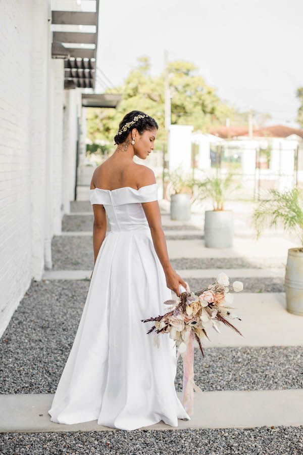  Must-See Bridals in a Palette of Ivory, Blush, Peach, and Latte.