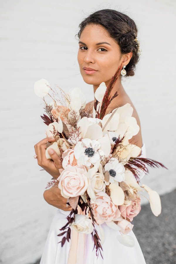  Must-See Bridals in a Palette of Ivory, Blush, Peach, and Latte.