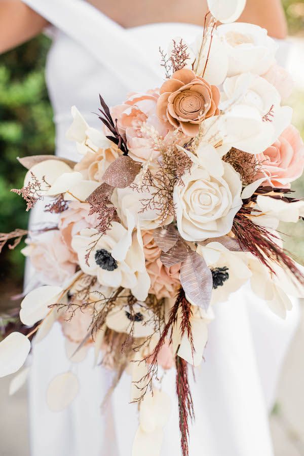  Must-See Bridals in a Palette of Ivory, Blush, Peach, and Latte.