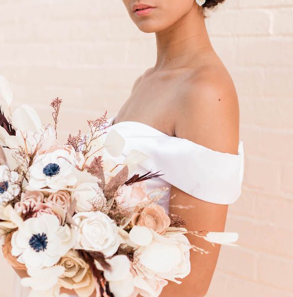  Must-See Bridals in a Palette of Ivory, Blush, Peach, and Latte.