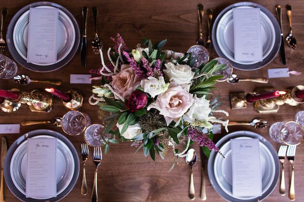 Must-See Bridal Inspo in an Industrial Style Brewery | The Perfect Palette