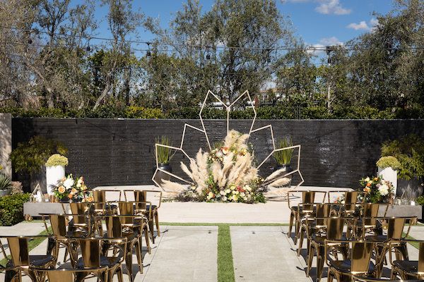 Geometric Wedding Ideas in Irvine California