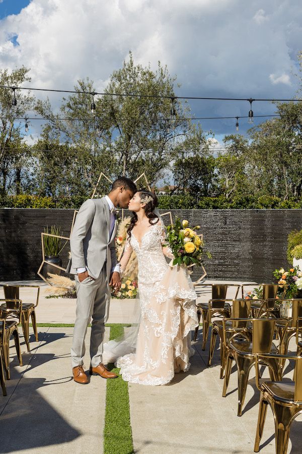 Geometric Wedding Ideas in Irvine California