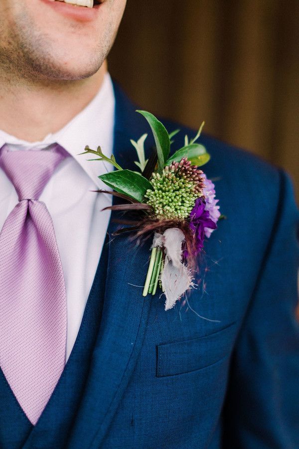 Bohemian Ombre Wedding Inspiration Purple at The Vine 