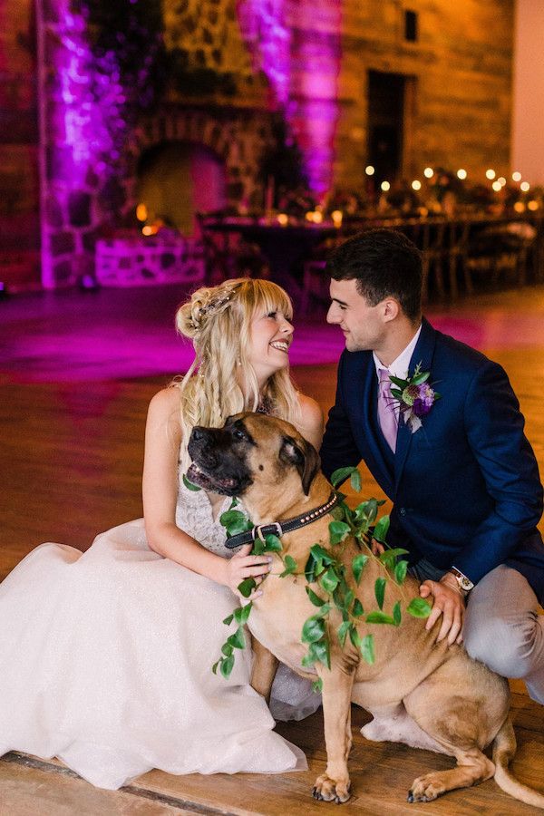  Bohemian Ombre Wedding Inspiration Purple at The Vine 