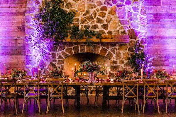  Bohemian Ombre Wedding Inspiration Purple at The Vine 
