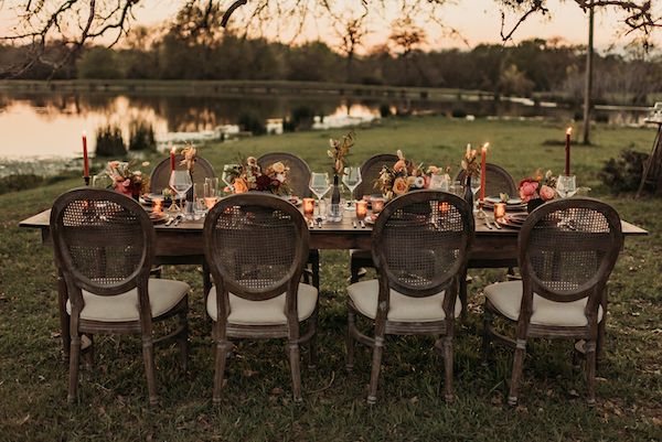  A Color Story: Western Wedding Ideas in Orange, Gold, and Copper