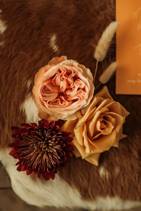  A Color Story: Western Wedding Ideas in Orange, Gold, and Copper