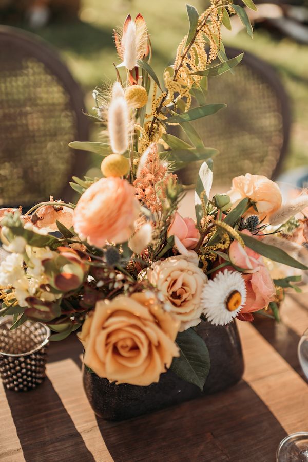  A Color Story: Western Wedding Ideas in Orange, Gold, and Copper