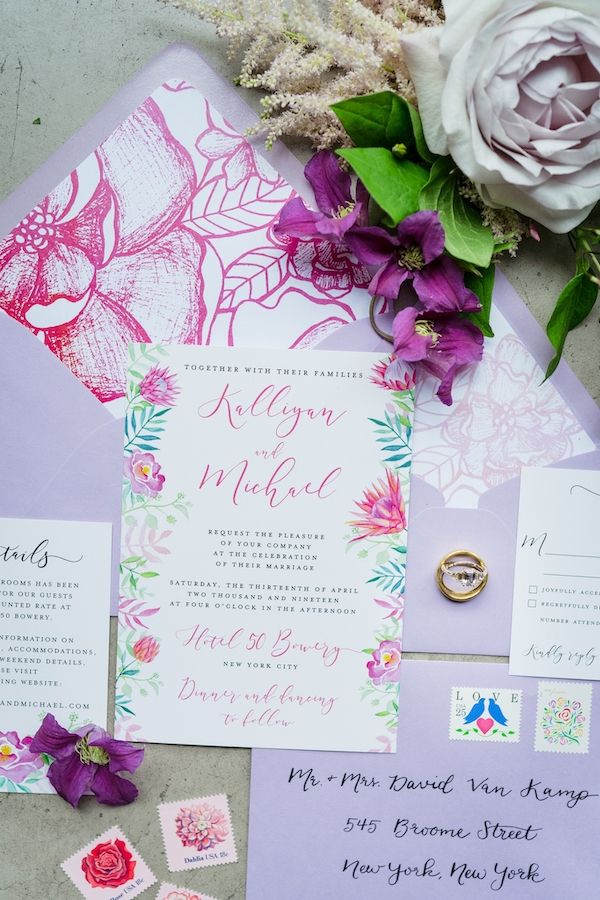  A Pink & Modern Manhattan Celebration