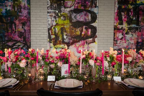  A Pink & Modern Manhattan Celebration