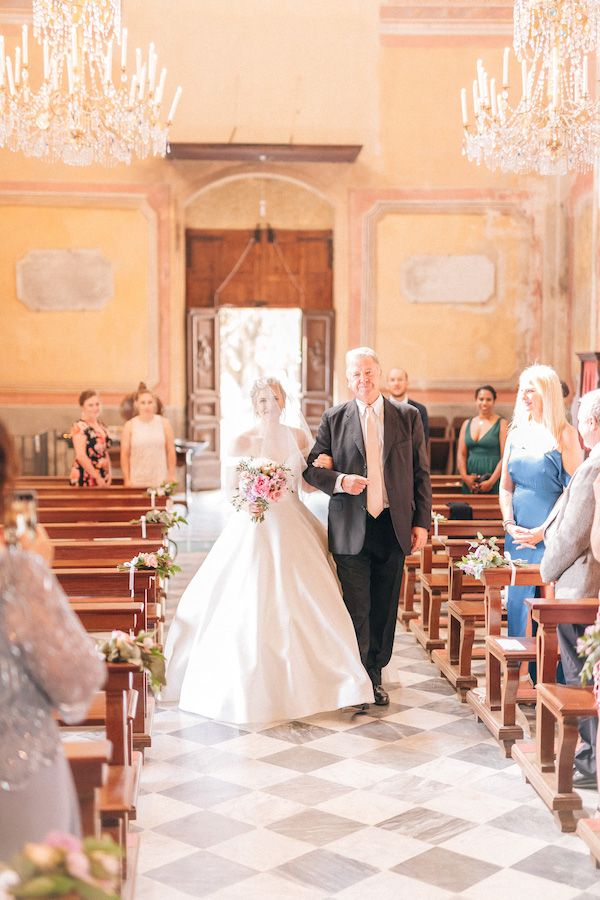 Elegant Wedding by the Sea of Cinque Terre in Italy
