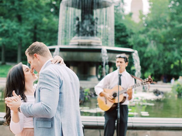  A Sweet Central Park Engagement