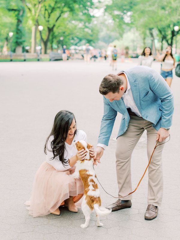  A Sweet Central Park Engagement