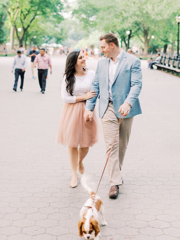  A Sweet Central Park Engagement