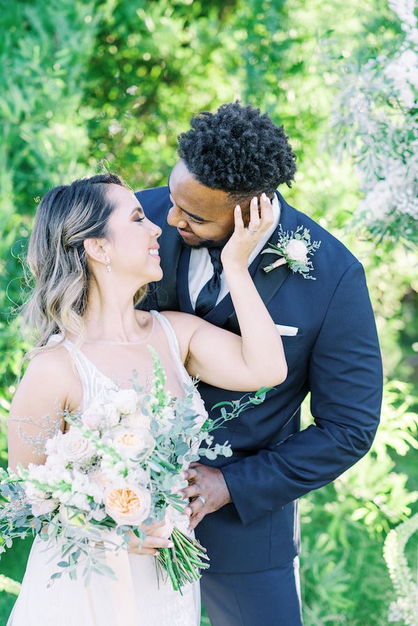  Summery Peach and Blue Styled Shoot at an Alpaca Farm