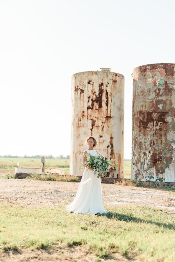 Vintage Industrial Wedding at The Gin at Hidalgo Falls