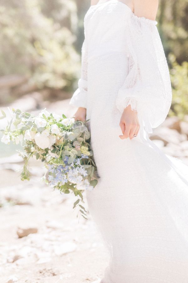  A Mother-Daughter Fairytale at a Waterfall in Tuscany Italy