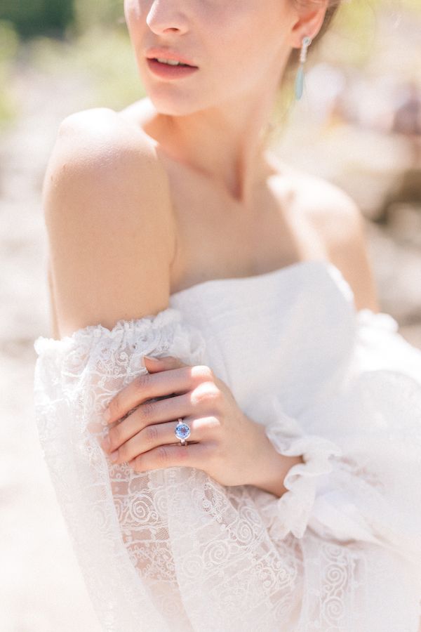  A Mother-Daughter Fairytale at a Waterfall in Tuscany Italy