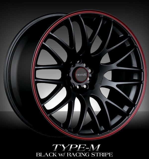 19 Tenzo G35 G37 350Z GS300 IS250 is350 Mustang Wheels