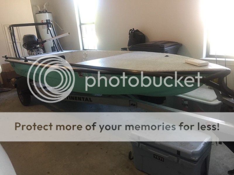 2014 IPB 14’ poling skiff Texas 8,500 Dedicated To The Smallest Of