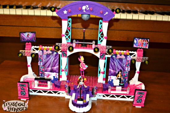 mega bloks barbie superstar stage