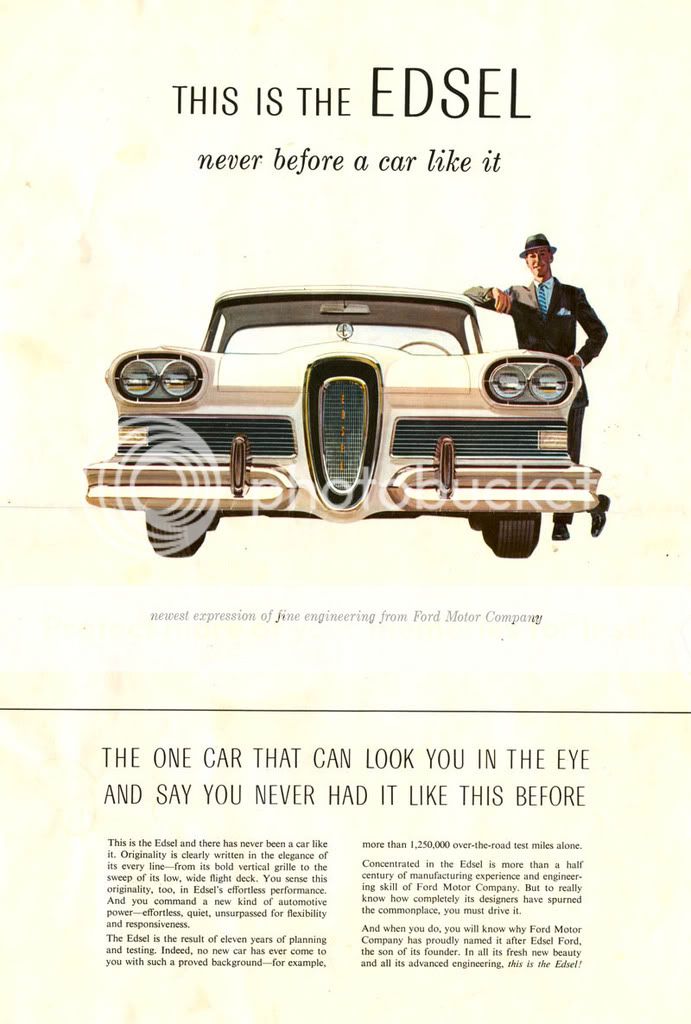 1958 Edsel brochure | Ford Inside News