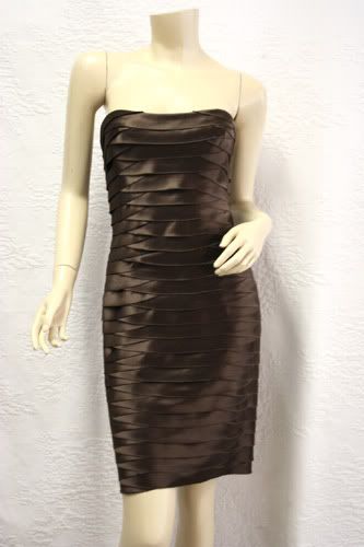 bcbg black strapless dress