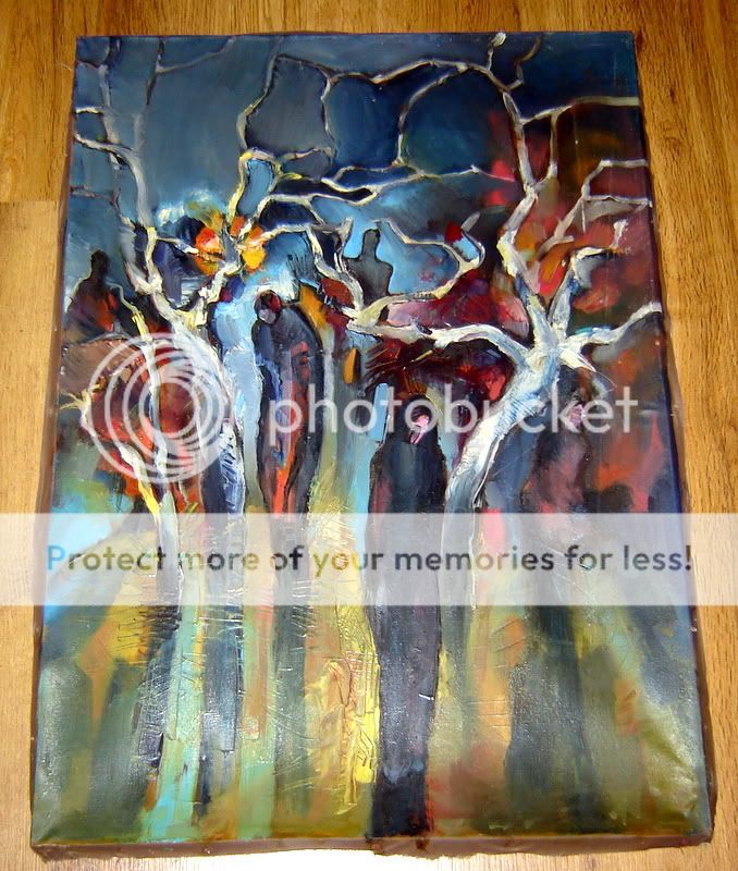   European oil painting canvas Abstract Modernism Expressionism  