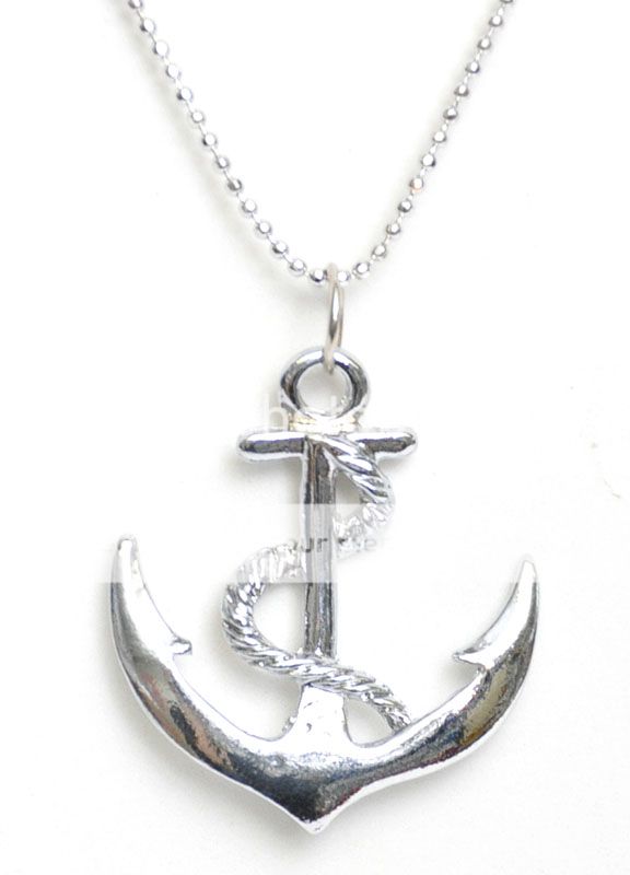 Zarte ANCHOR Anker HALSKETTE   Rockabilly EMO  