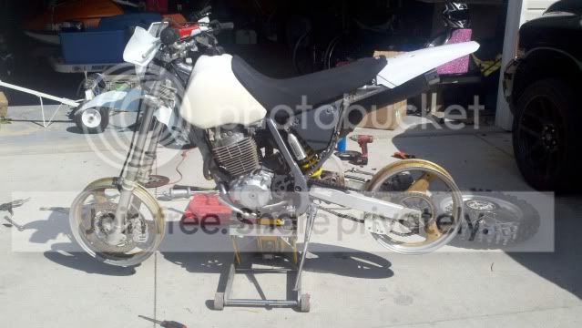 Xr400 Supermoto conversion | SuperMoto Junkie