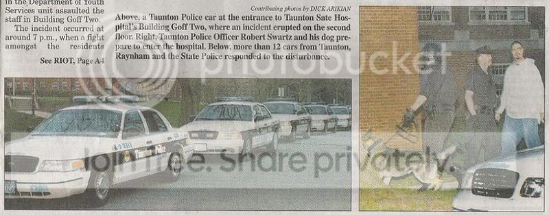 Riot Erupts in Taunton DYS Unit... | Massachusetts Cop Forum