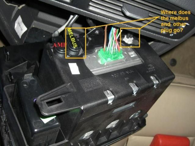 Next thing is the main harness that plugs into the back of ... volvo xc90 stereo wiring diagram 